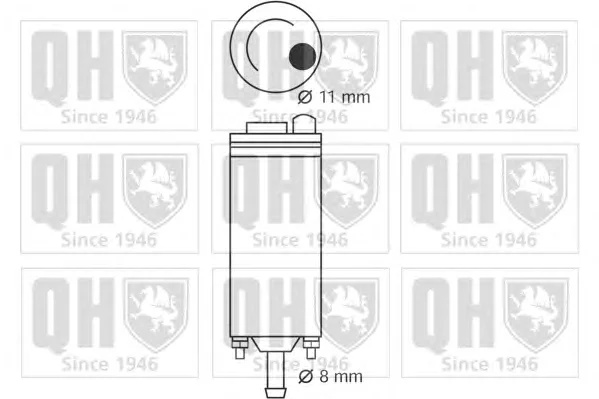 QFP226 QUINTON HAZELL Топливный насос (фото 1)