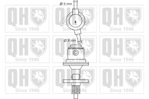 QFP537 QUINTON HAZELL Топливный насос (фото 1)