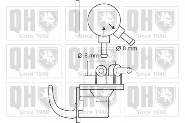 QFP57 QUINTON HAZELL Топливный насос (фото 1)