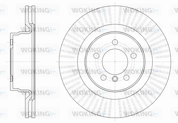 D61999.10 WOKING Тормозной диск (фото 1)