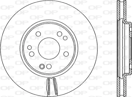 BDR1306.20 OPEN PARTS Тормозной диск (фото 1)