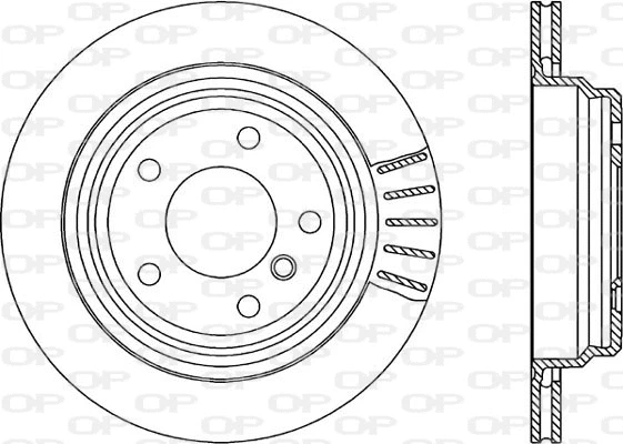 BDR1754.20 OPEN PARTS Тормозной диск (фото 1)