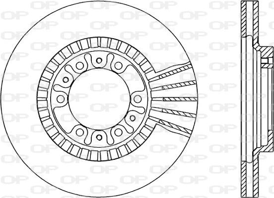 BDR1788.20 OPEN PARTS Тормозной диск (фото 1)