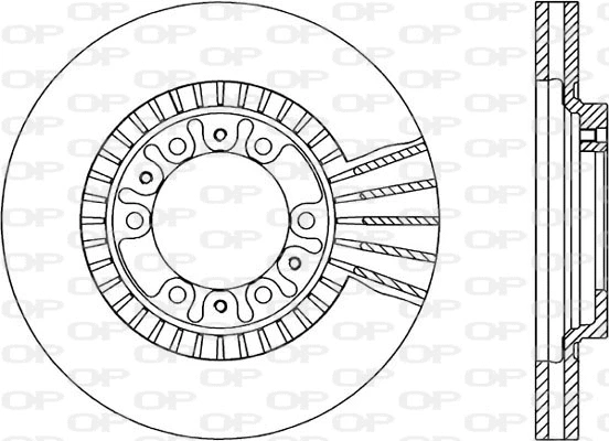 BDR1789.20 OPEN PARTS Тормозной диск (фото 1)