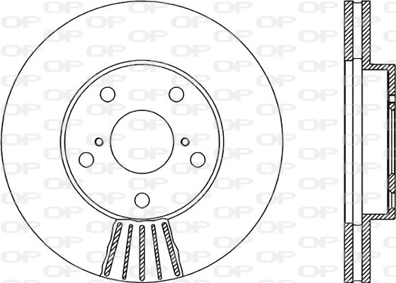 BDR1875.20 OPEN PARTS Тормозной диск (фото 1)