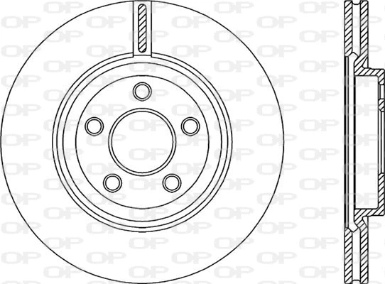 BDR1945.20 OPEN PARTS Тормозной диск (фото 1)