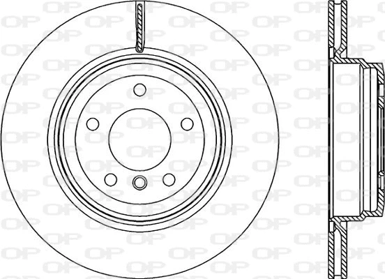 BDR2277.20 OPEN PARTS Тормозной диск (фото 1)