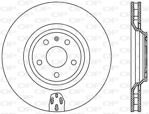 BDR2448.20 OPEN PARTS Тормозной диск (фото 1)