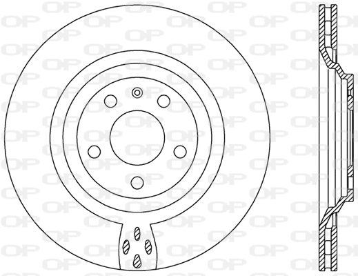 BDR2476.20 OPEN PARTS Тормозной диск (фото 1)