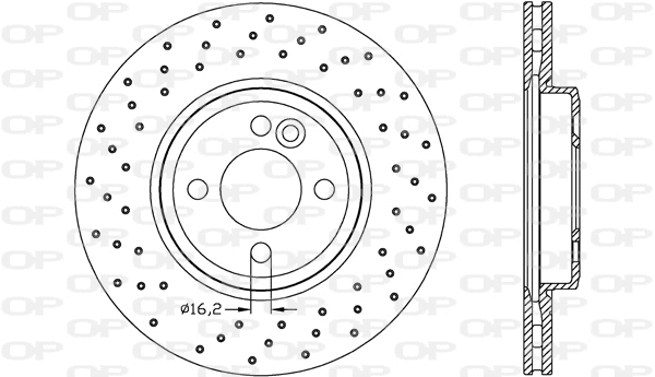 BDR2614.20 OPEN PARTS Тормозной диск (фото 1)