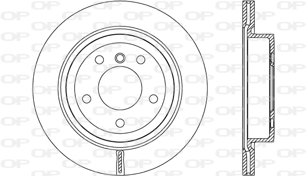 BDR2679.20 OPEN PARTS Тормозной диск (фото 1)