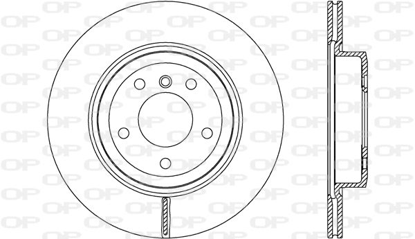 BDR2680.20 OPEN PARTS Тормозной диск (фото 1)