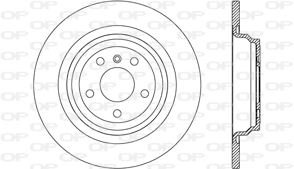 BDR2698.10 OPEN PARTS Тормозной диск (фото 1)