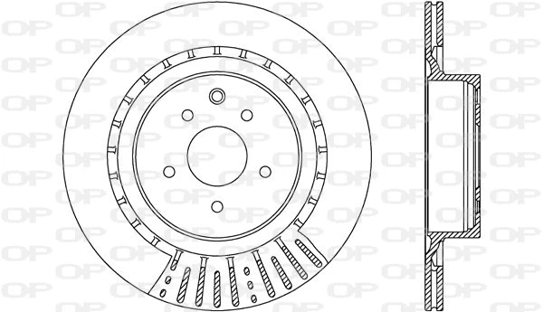 BDR2710.20 OPEN PARTS Тормозной диск (фото 1)