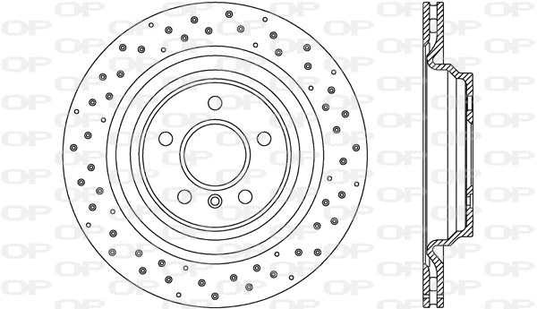 BDR2770.20 OPEN PARTS Тормозной диск (фото 1)