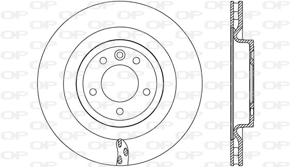 BDR2781.20 OPEN PARTS Тормозной диск (фото 1)