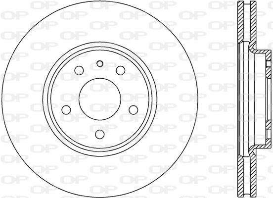 BDR2790.20 OPEN PARTS Тормозной диск (фото 1)