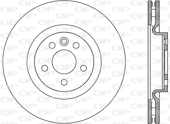 BDR2809.20 OPEN PARTS Тормозной диск (фото 1)