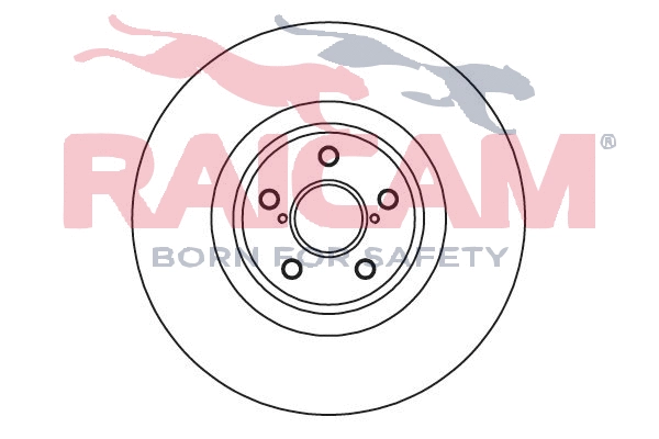 RD01485 RAICAM Тормозной диск (фото 1)