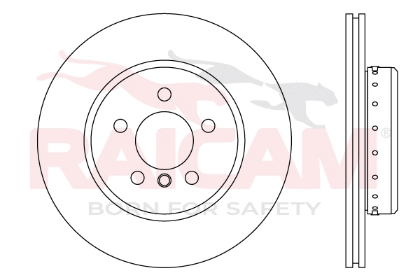 RD01519 RAICAM Тормозной диск (фото 1)