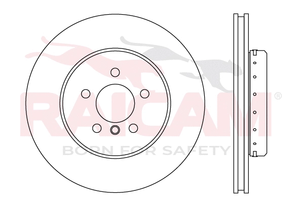 RD01528 RAICAM Тормозной диск (фото 1)