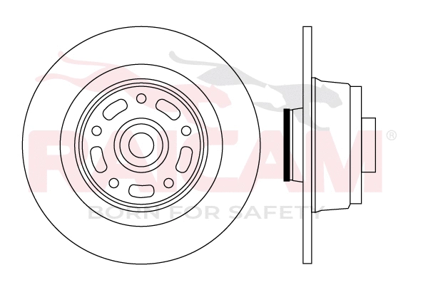 RD01576 RAICAM Тормозной диск (фото 1)
