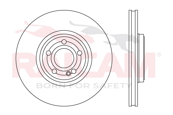 RD01591 RAICAM Тормозной диск (фото 1)