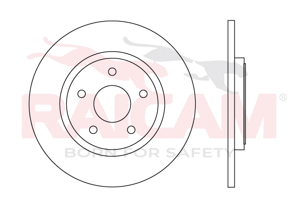 RD01620 RAICAM Тормозной диск (фото 1)