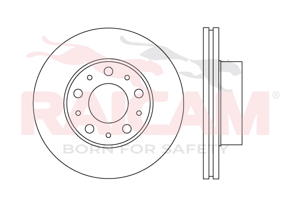 RD01622 RAICAM Тормозной диск (фото 1)