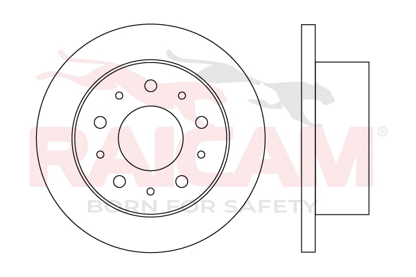 RD01623 RAICAM Тормозной диск (фото 1)
