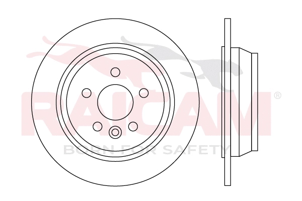RD01624 RAICAM Тормозной диск (фото 1)