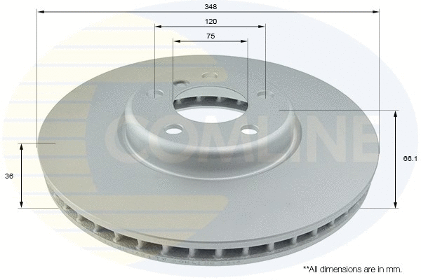 ADC1790VL COMLINE Тормозной диск (фото 1)