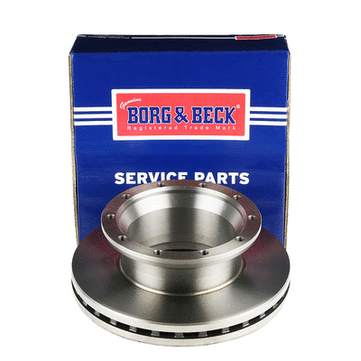 BBD32887 BORG & BECK Тормозной диск (фото 1)