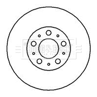 BBD4179 BORG & BECK Тормозной диск (фото 1)