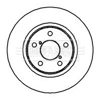 BBD5022 BORG & BECK Тормозной диск (фото 1)