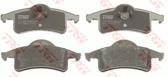 GDB4127AT TRW Комплект тормозных колодок, дисковый тормоз (фото 2)