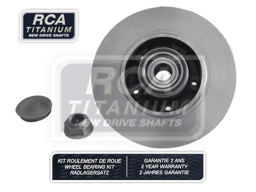 RCABK03 RCA FRANCE Тормозной диск (фото 1)