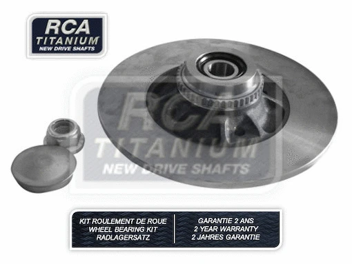 RCABK08 RCA FRANCE Тормозной диск (фото 1)