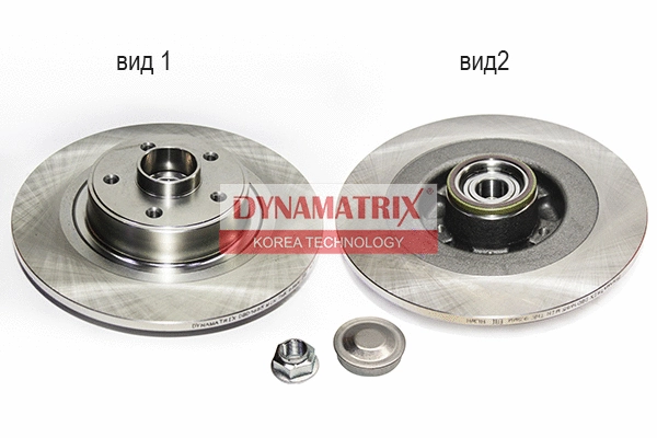 DBD1655 DYNAMATRIX Тормозной диск (фото 1)