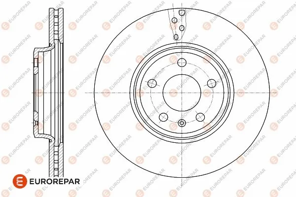 1642749980 EUROREPAR Тормозной диск (фото 1)