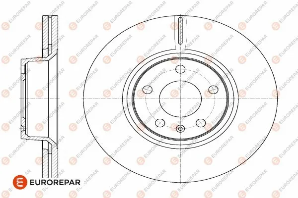1642756280 EUROREPAR Тормозной диск (фото 1)