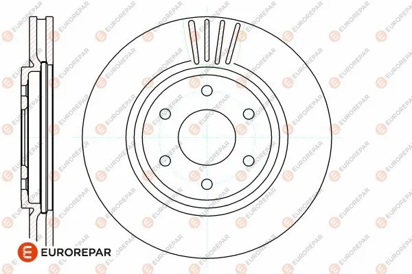 1642758580 EUROREPAR Тормозной диск (фото 1)