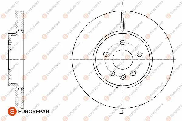 1642760780 EUROREPAR Тормозной диск (фото 2)