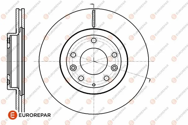 1642761580 EUROREPAR Тормозной диск (фото 1)