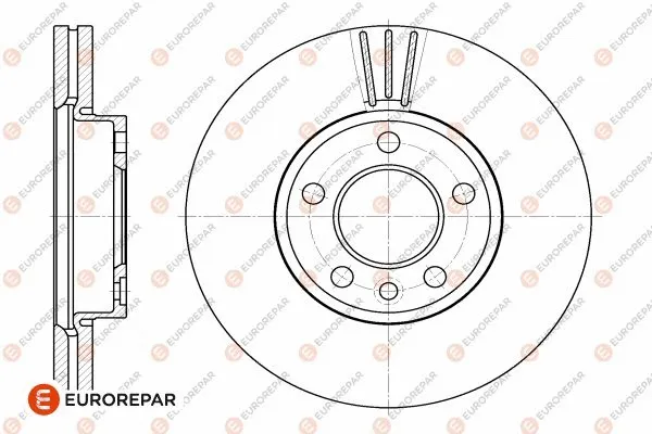 1642765480 EUROREPAR Тормозной диск (фото 1)