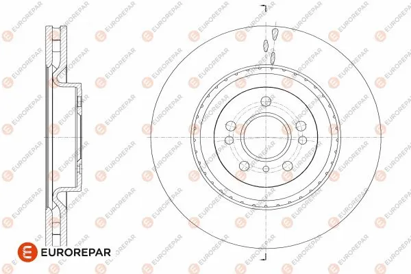 1642780280 EUROREPAR Тормозной диск (фото 1)