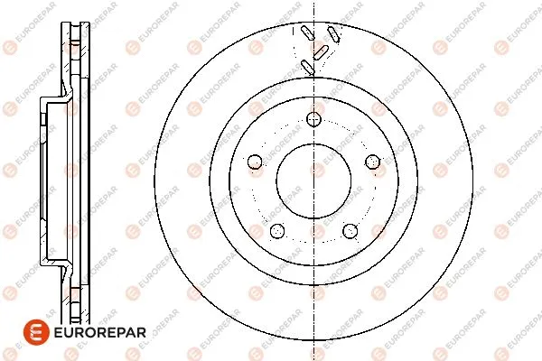 1667851380 EUROREPAR Тормозной диск (фото 1)