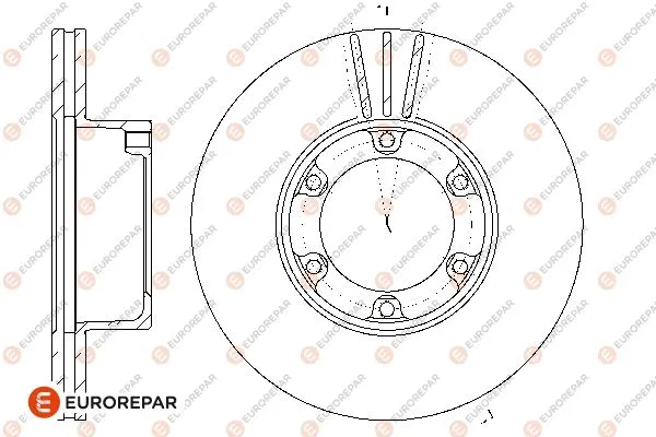 1667854280 EUROREPAR Тормозной диск (фото 1)