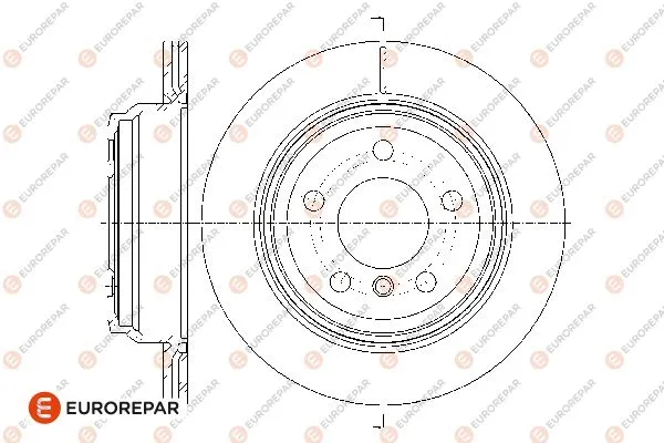 1667857080 EUROREPAR Тормозной диск (фото 1)