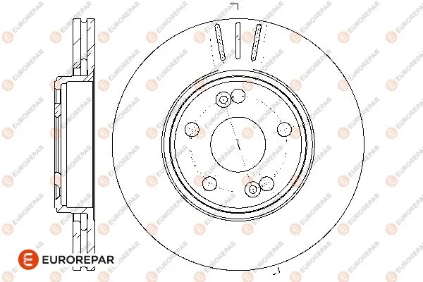 1667858780 EUROREPAR Тормозной диск (фото 1)